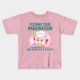 Food bloggers feed the imagination Kids T-Shirt